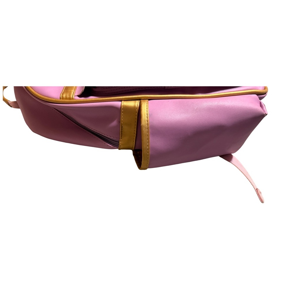 Girls Pink and Gold Backpack (Key chains not included) - Picture 5 of 5